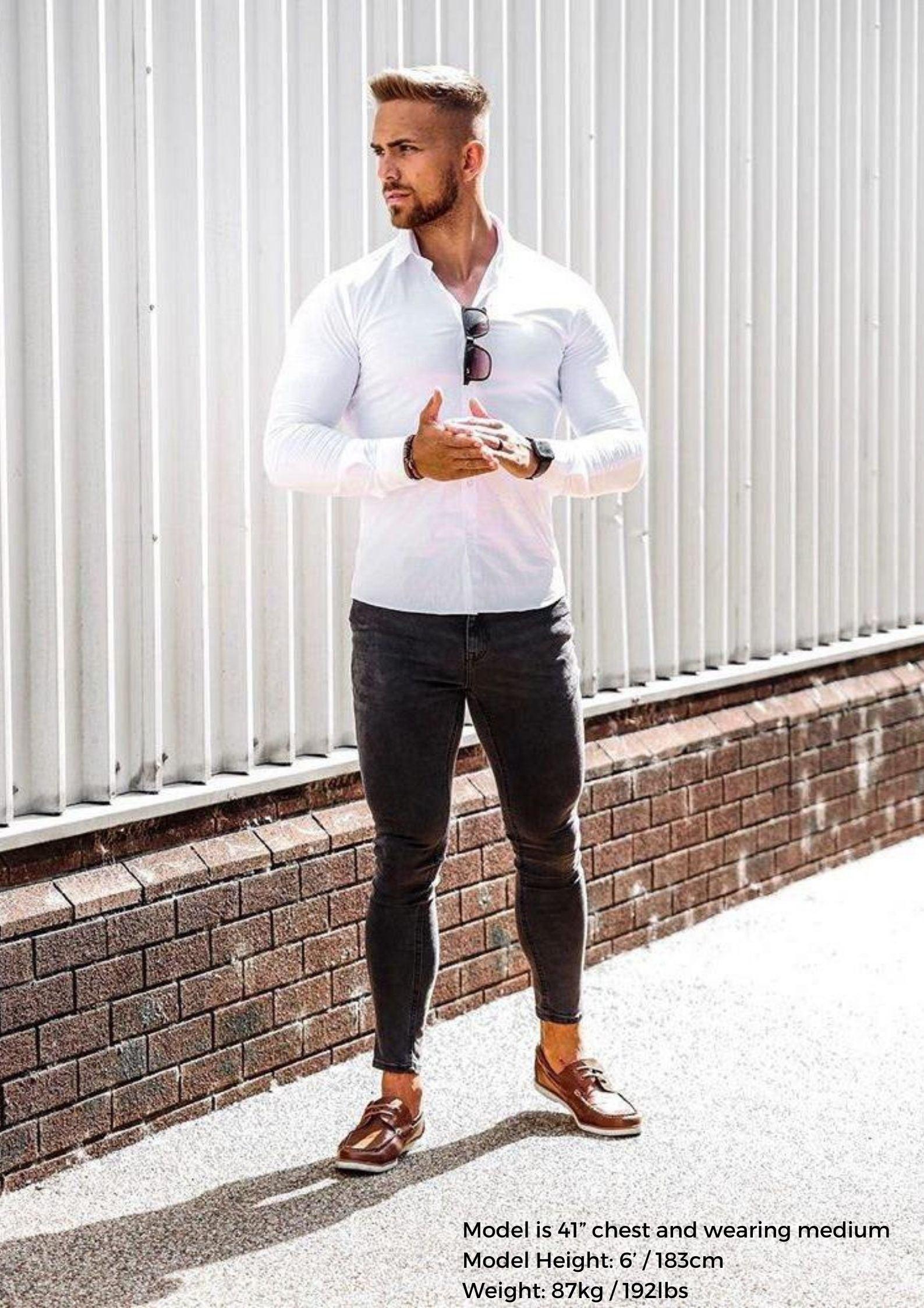 White Vittorini Fit Shirt